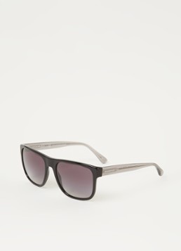 Armani Wayfarer Heren Zonnebril EA4163 Zwart - Deal