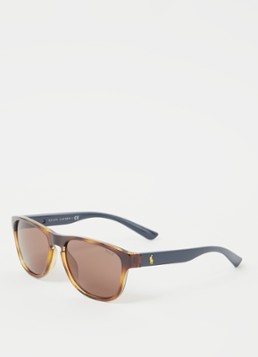 Ralph Lauren Wayfarer Heren Zonnebril met verwisselbare brillenpoten PH4180U Bruin - Deal