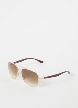 Ray-Ban Aviator Heren Zonnebril RB3683 Goud - Deal