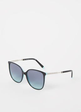 Tiffany & Co. Cat Eye Dames Cat Eye zonnebril TF4184 Zwart - Deal