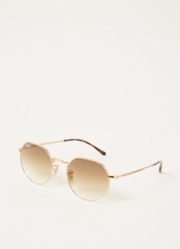 Ray-Ban Retro Heren Jack zonnebril RB3565 Goud - Deal
