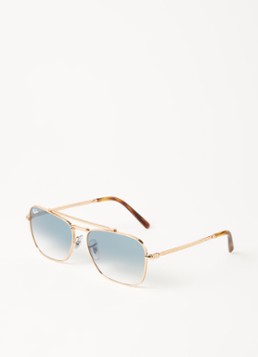 Ray-Ban Aviator Heren Caravan zonnebril RB3636 Roségoud - Deal