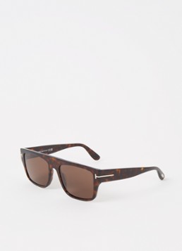 TOM FORD Wayfarer Heren Dunning zonnebril TR001363 Bruin
