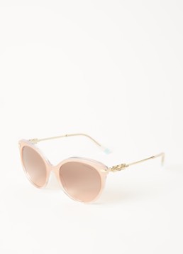 Tiffany & Co. Cat Eye Dames Cat Eye zonnebril TF4189B Goud - Deal
