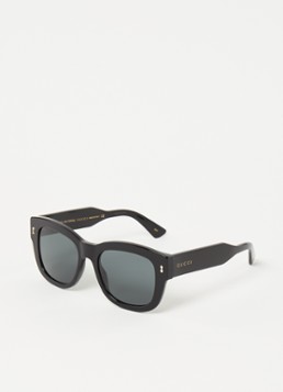 Gucci Retro Heren Wayfarer zonnebril GG1110S Zwart - Deal
