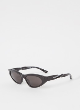 Balenciaga Cat Eye Dames Cat Eye zonnebril BB0207S Zwart