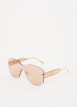 Fendi Dames Zonnebril FN000635 Goud - Deal