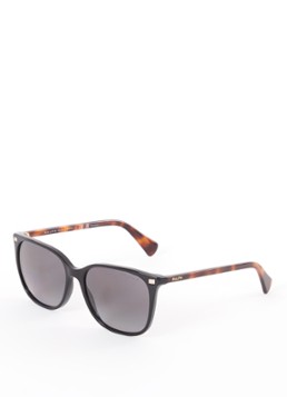 Ralph Lauren Dames Wayfarer zonnebril gepolariseerd RA5293 Zwart - Deal