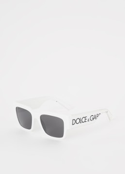 Dolce & Gabbana Dames Retro zonnebril DG6184 Wit - Deal