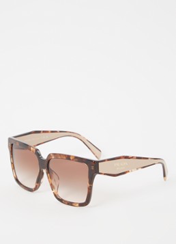 Prada Dames Butterfly zonnebril PR24ZSF Bruin - Deal