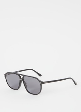 TOM FORD Heren Bruce zonnebril gepolariseerd FT1026 Zwart - Deal