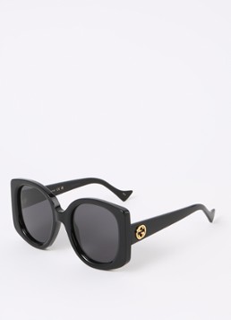 Gucci Dames Retro zonnebril GG1257S Zwart - Deal