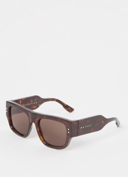 Gucci Heren Wayfarer zonnebril GG1262S Bruin - Deal