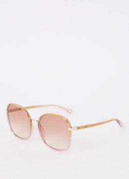 Chloé Dames Retro zonnebril CH0031S Roze - Deal