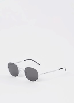 Armani Dames Retro zonnebril EA2151 Wit - Deal