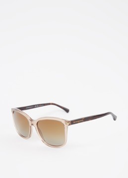 Armani Dames Zonnebril gepolariseerd EA4060 Lichtbruin - Deal