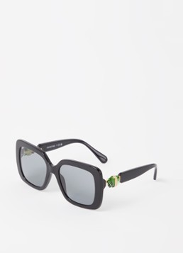 Swarovski Dames Zonnebril SK6001 Zwart - Deal