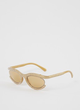 Swarovski Dames Zonnebril SK6006 Goud - Deal