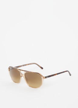 Ray-Ban Heren Bill One zonnebril gepolariseerd RB2205 Beige - Deal