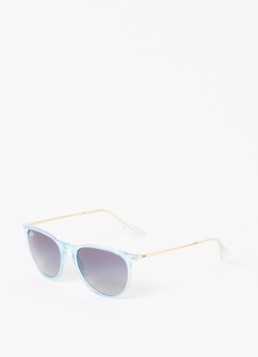Ray-Ban Dames Erika zonnebril RB4171 Lichtblauw - Deal