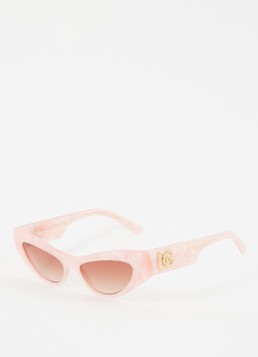 Dolce & Gabbana Dames Cat Eye zonnebril DG4450 Roze - Deal