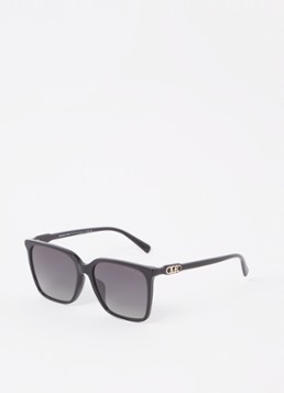 Michael Kors Dames Canberra zonnebril gepolariseerd MK2197U Zwart - Deal