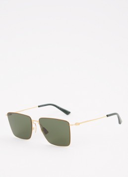 Bottega Veneta Heren Zonnebril BV1267S Donkergroen - Deal