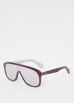 Chloé Dames Jasper zonnebril CH0212S Bordeauxrood - Deal