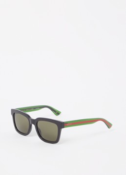 Gucci Heren Zonnebril GG0001SN Zwart