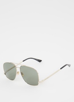 Saint Laurent Heren Leon zonnebril SL653 Goud