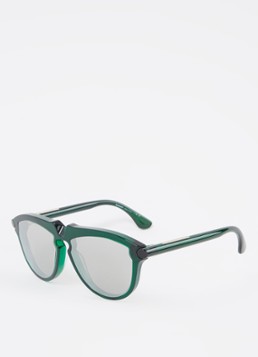 Burberry Dames Wayfarer zonnebril BE4417U Groen - Deal