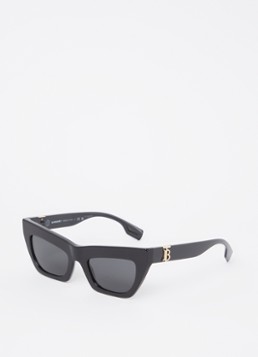 Burberry Dames Cat Eye zonnebril BE4405 Zwart - Deal