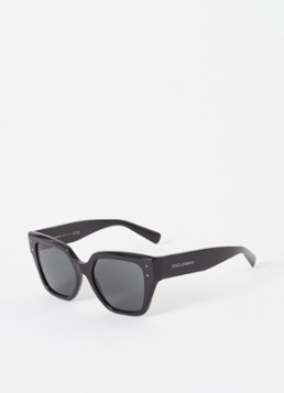 Dolce & Gabbana Dames Wayfarer zonnebril DG4471 Zwart
