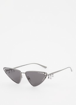 Jimmy Choo Dames Zonnebril JC4001B Donkergrijs - Deal