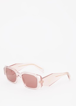 Prada Dames Retro zonnebril PR17WS Zalmroze - Deal