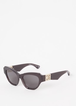 Burberry Dames Cat Eye zonnebril BE4423 Zwart - Deal