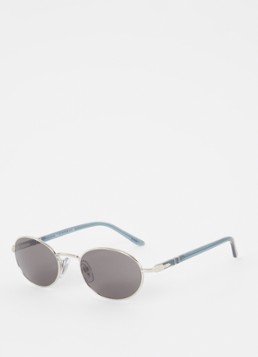Persol Heren Ida zonnebril PO1018S Zilver - Deal