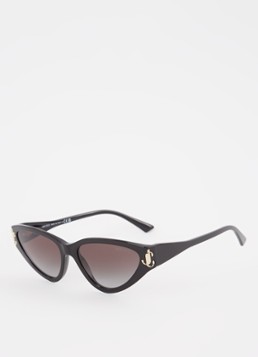 Jimmy Choo Dames Cat Eye zonnebril JC5019 Zwart - Deal