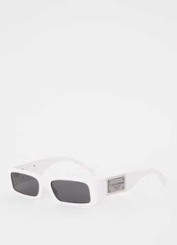 Dolce & Gabbana Heren Retro zonnebril DG4444 Wit - Deal