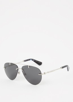 Burberry Dames Piloten zonnebril BE3151 Zilver - Deal