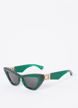 Burberry Dames Cat Eye zonnebril BE4421U Groen - Deal
