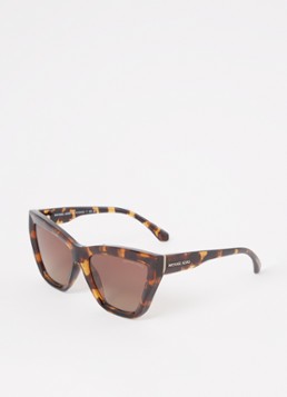 Michael Kors Dames Dubai zonnebril gepolariseerd MK2211U Bruin - Deal