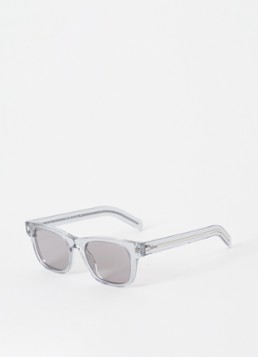 Prada Heren Wayfarer zonnebril gepolariseerd PRA17S Staalblauw - Deal