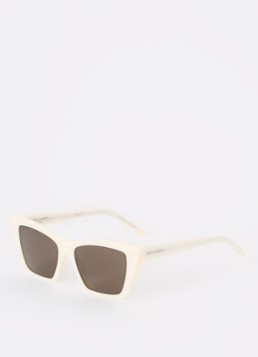 Saint Laurent Dames Mica zonnebril SL276 Ivoor