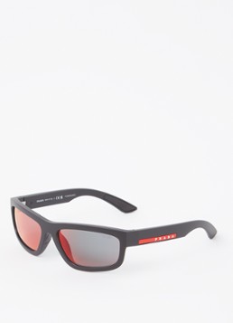 Prada Linea Rossa Heren Linea Rossa zonnebril PS05ZS Zwart - Deal