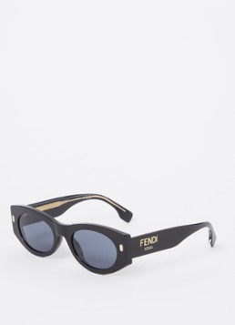 Fendi Dames Roma zonnebril FE40125I Zwart - Deal