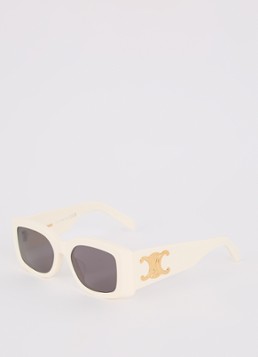 Celine Dames Triomphe zonnebril CL40282U Ivoor - Deal