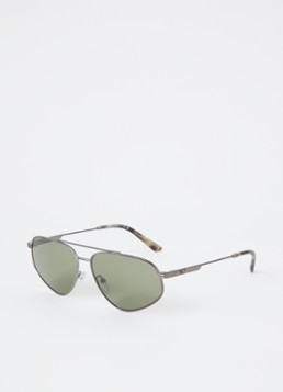 Armani Heren Piloten zonnebril EA2156 Zilver - Deal