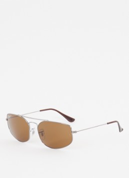 Ray-Ban Heren Explorer 5 zonnebril gepolariseerd RB3845 Antraciet - Deal