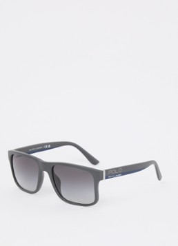 Ralph Lauren Heren Wayfarer zonnebril PH4195U Donkergrijs - Deal